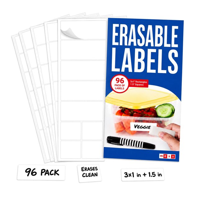 What are dry erase labels?