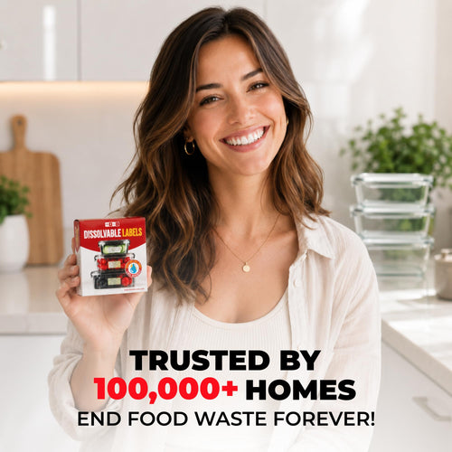 Dissolvable Food Labels with EZ-Dispensing Box