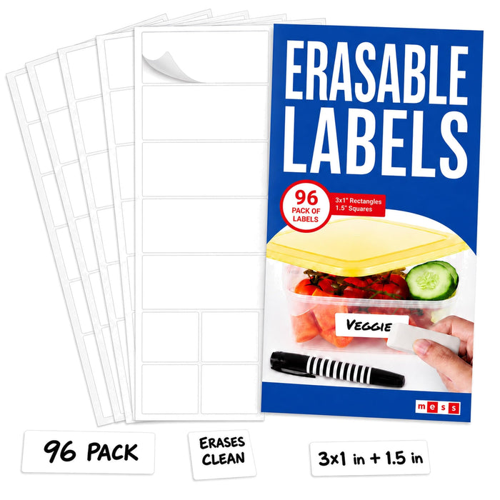 Erasable Food Labels, White (96-Pack), image 1 of 7