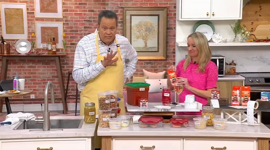 MESS dissolvable labels demo on QVC